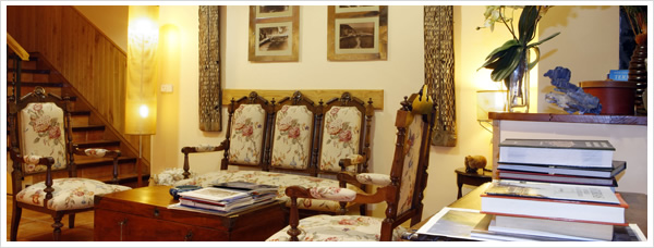 Panorámica del interior de la Casona de Pío